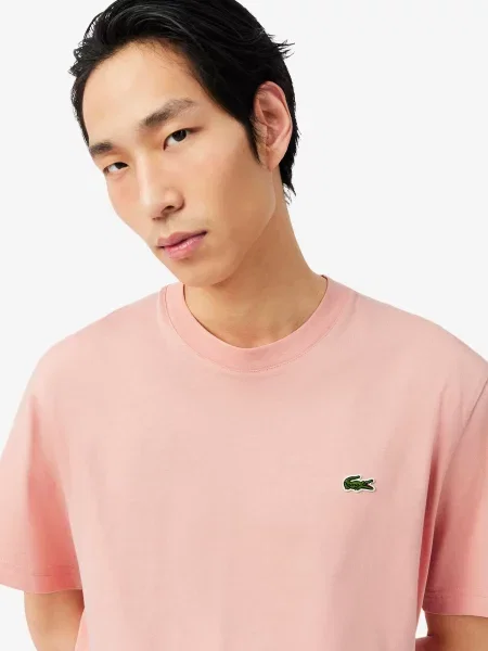 Футболка Lacoste розовая