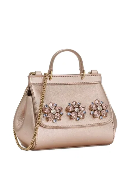 Dětské čepice Dolce & Gabbana růžový