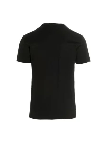Dolce & Gabbana Koszulki Mężczyzna M Logo Plaque T-Shirt czarny