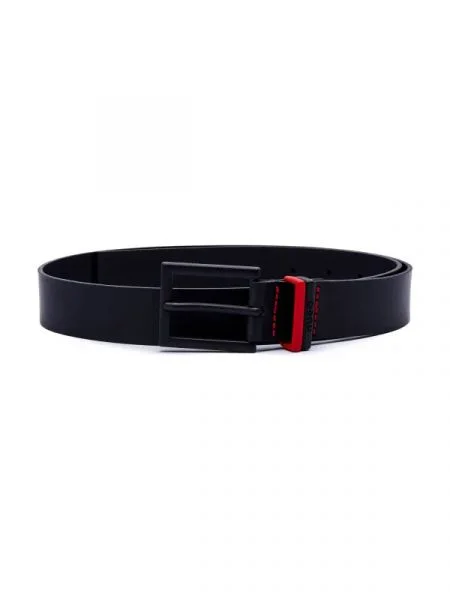 HUGO De piele GABLE-LOOP-RB negru
