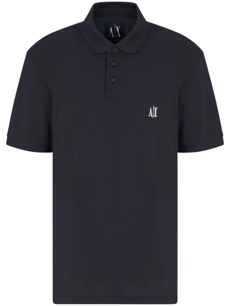 Tricou polo Armani Exchange albastru
