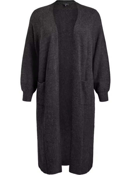 Zizzi Cardigan dimensiuni mari CAVISTA închis gri