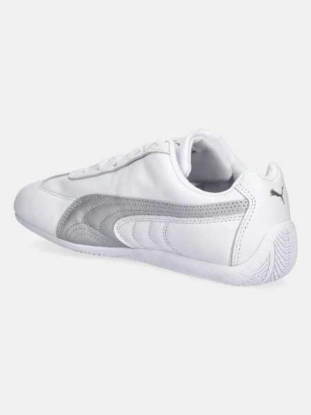 Кожаные кроссовки Puma белые