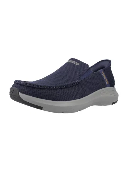 Sneakerși Skechers albastru