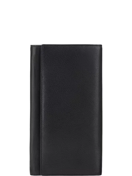 Кожаный кошелек Visconti черный