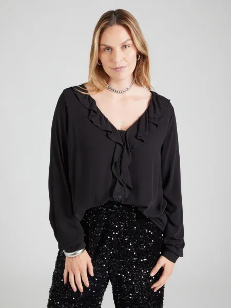 ONLY Carmakoma Bluză CARKANA' negru