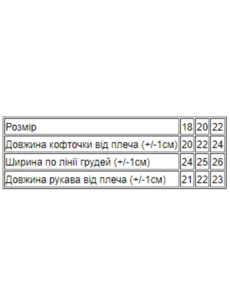 Детский свитер носи своє