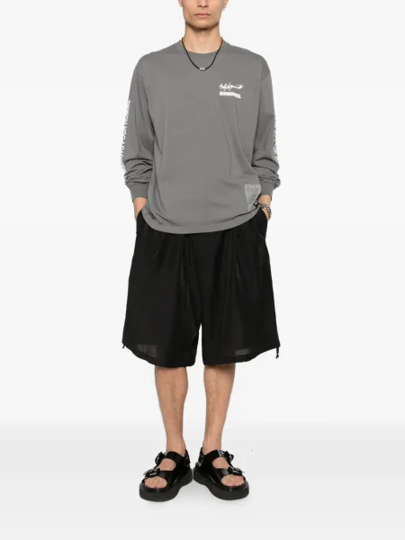 Tricou Yohji Yamamoto lung gri