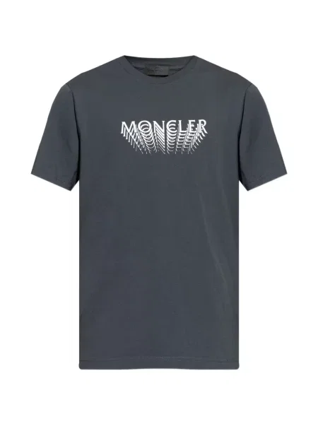 Tricou Moncler cu autograf gri