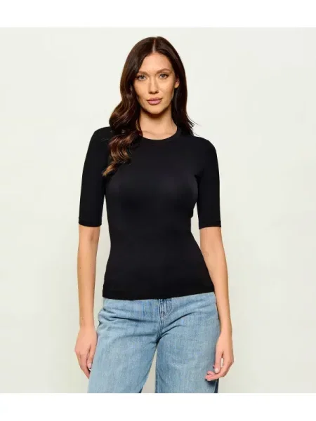 HUGO Tricou Darnelia negru