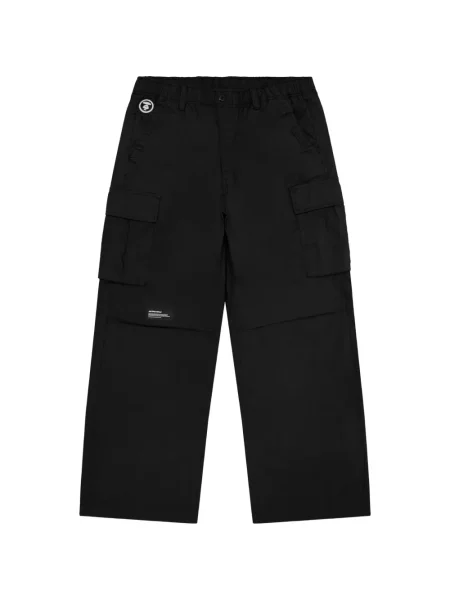 Pantaloni cargo Aape By A Bathing Ape cu imagine negru