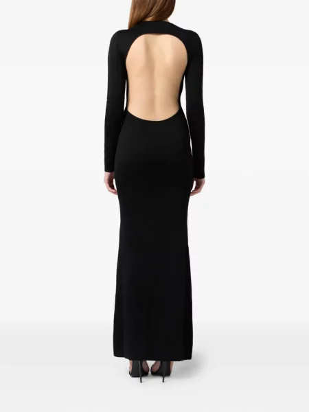 Rochie maxi Philipp Plein negru