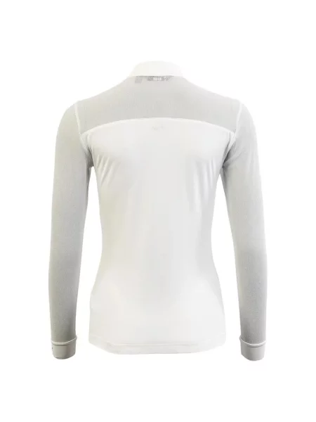 Konkursowa koszulka polo z długim rękawem ANKY Luminous C-Wear biała