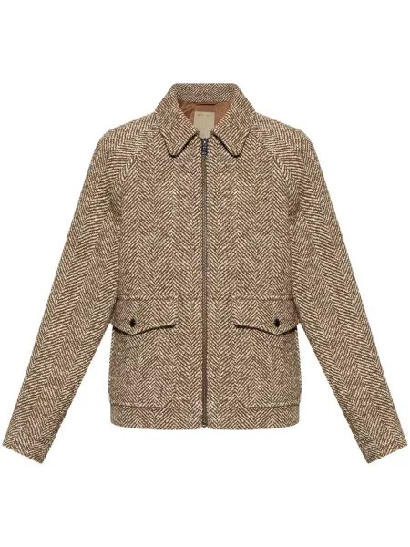 Halszálkás dzseki Woolrich barna