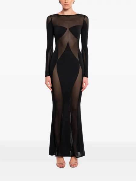 Rochie maxi Ow Collection negru