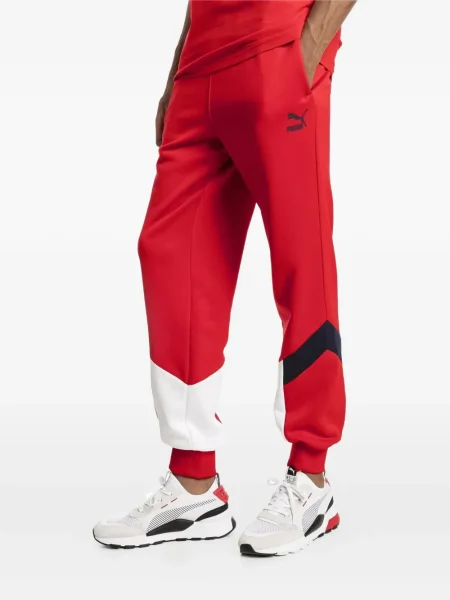 Pantaloni Puma alergare roșu