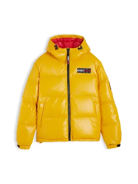 Tommy Jeans Geacă de iarnă Alaska curry galben