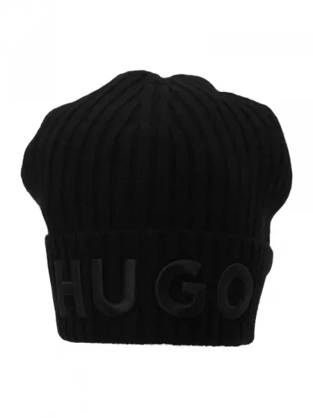 HUGO Čiapky čierna