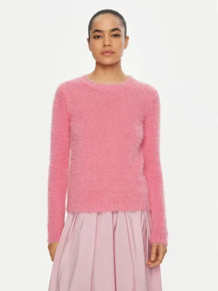 Пуловер Weekend Max Mara дамски розово