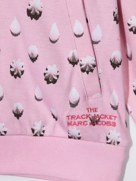Kurtka dziecięca Marc Jacobs różowa
