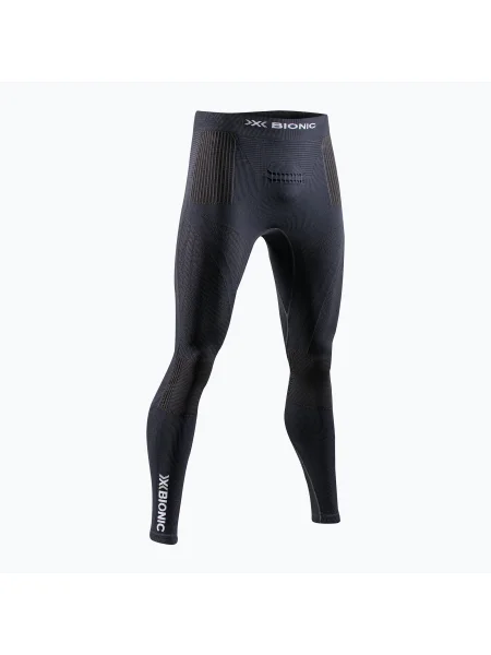 Мъжки термо панталони X-Bionic Energy Accumulator opal black/arctic white бяло
