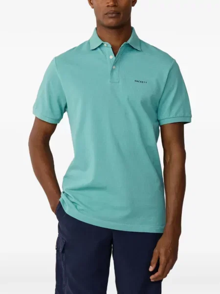 Tricou polo Hackett London verde