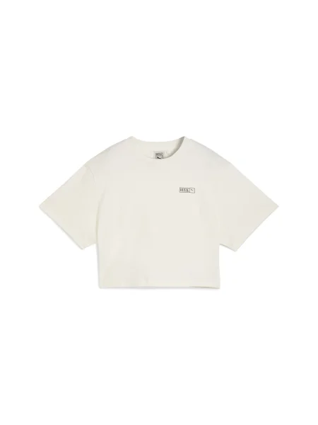 Puma tricou PUMA x ROSÉ bej alb