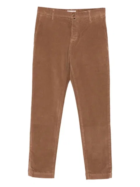 Manšestrové kalhoty Jacob Cohen hnědé