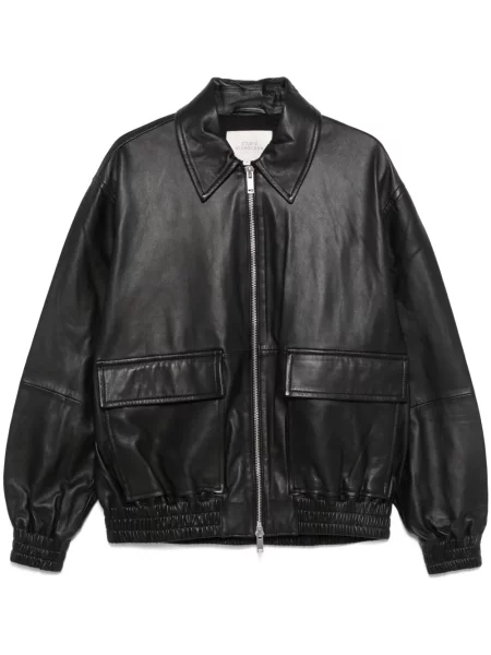 Geanta de piele Studio Nicholson negru