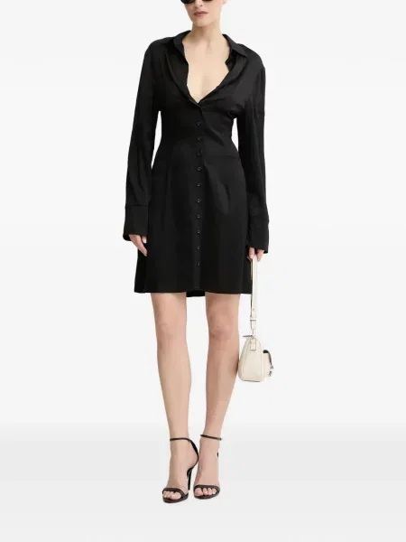 Rochie tip cămașă Silvian Heach negru