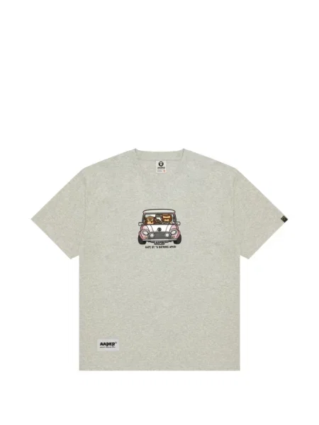 Grafic tricou Aape By A Bathing Ape gri