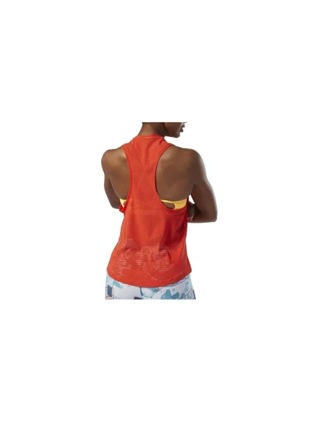 Tricou Reebok Sport din jacard portocaliu