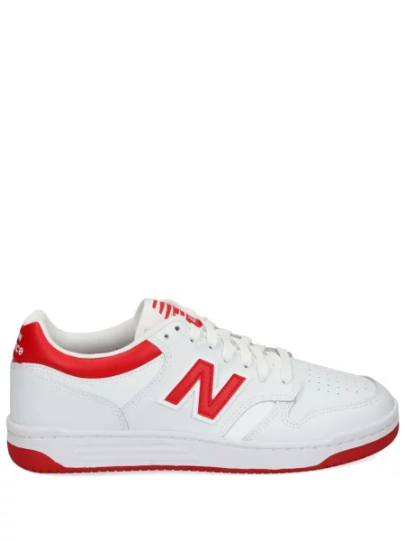 Sneakers New Balance με κορδόνια με δαντέλα λευκό
