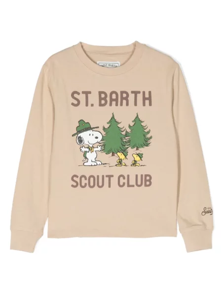 Bluza dziecięca Mc2 Saint Barth brązowa