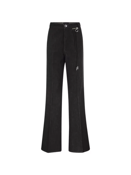 Blugi evazați Sportmax evazate negru