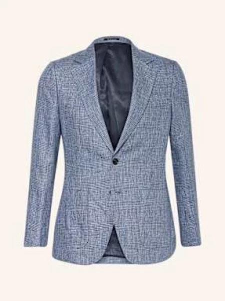 Reiss Oblekové Sako Gould Regular Fit Ze Lnu modrá