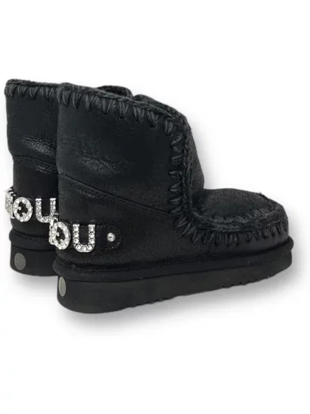 Pantofi Mou din piele negru