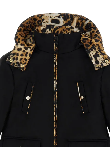 Παλτό Roberto Cavalli μαύρο