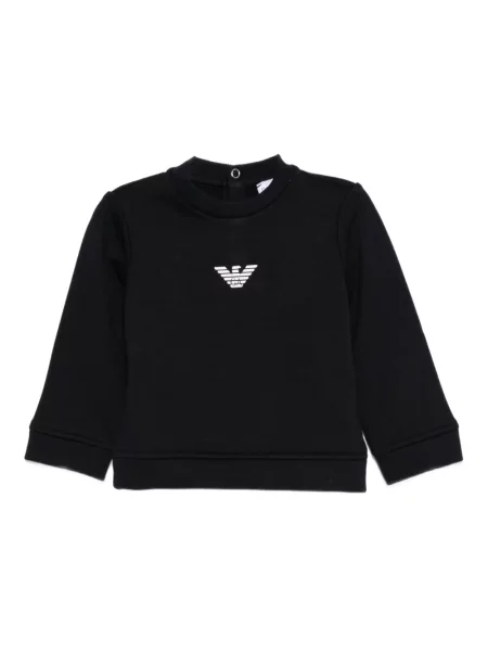 Bluza dziecięca Emporio Armani niebieska
