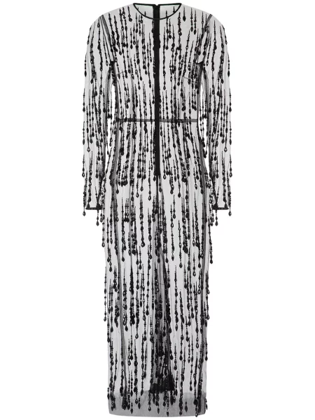 Osłona sukienka ołówkowa Dolce And Gabbana garniturowa czarna