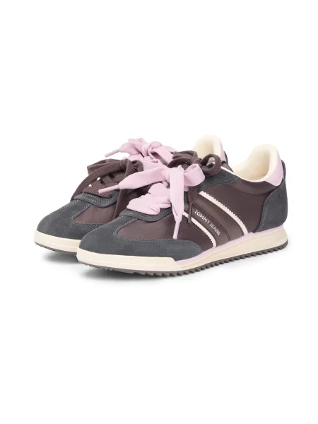 Sneakers Tommy Jeans Tjw Low Profile Runner negru