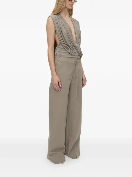 Pantaloni Christopher Esber gri