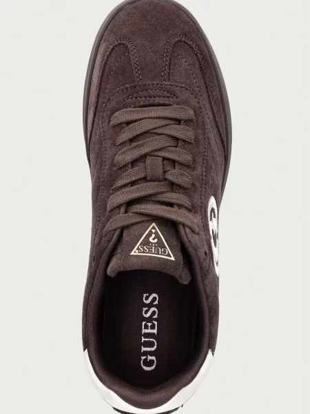Кожаные кроссовки Guess