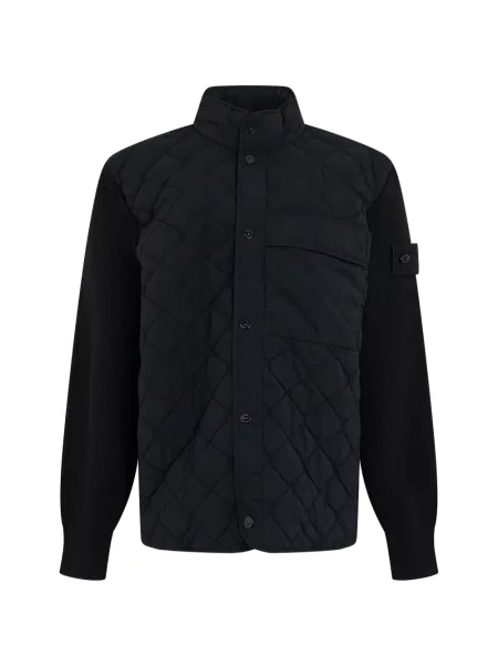 Geacă Stone Island cu strasuri negru