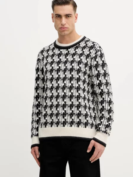 Tommy Hilfiger pulover din amestec de lână negru