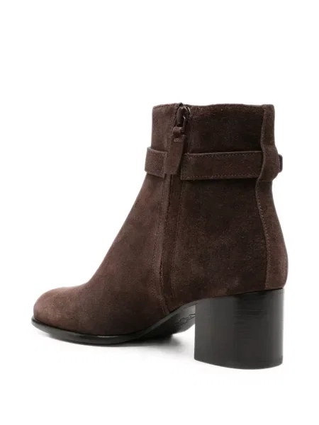 Cizme scurte Tory Burch maro