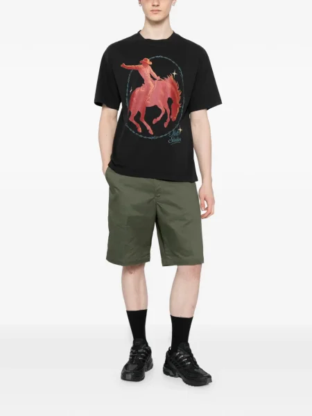 Tricou Melt cu imagine gri