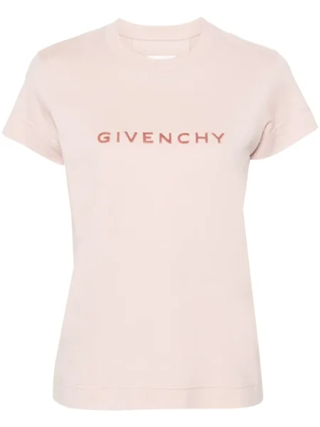 Tricou Givenchy cu autograf roz