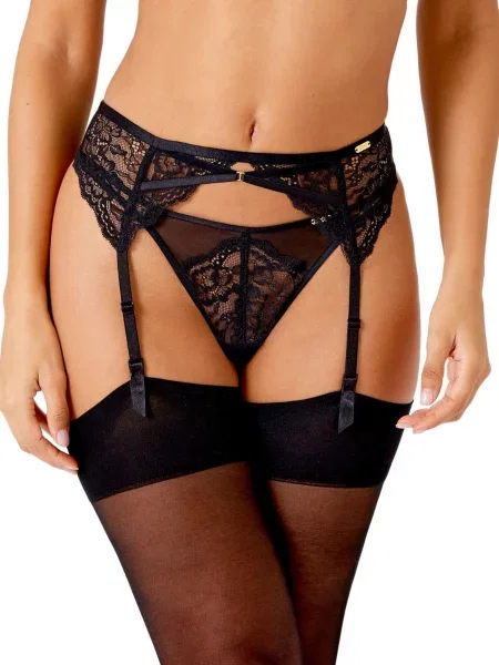 Переработанный чулки Gossard черные