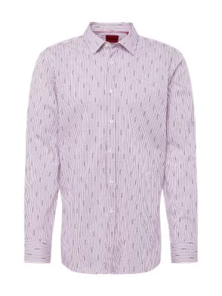 HUGO Cămașă | Extra slim fit roșu